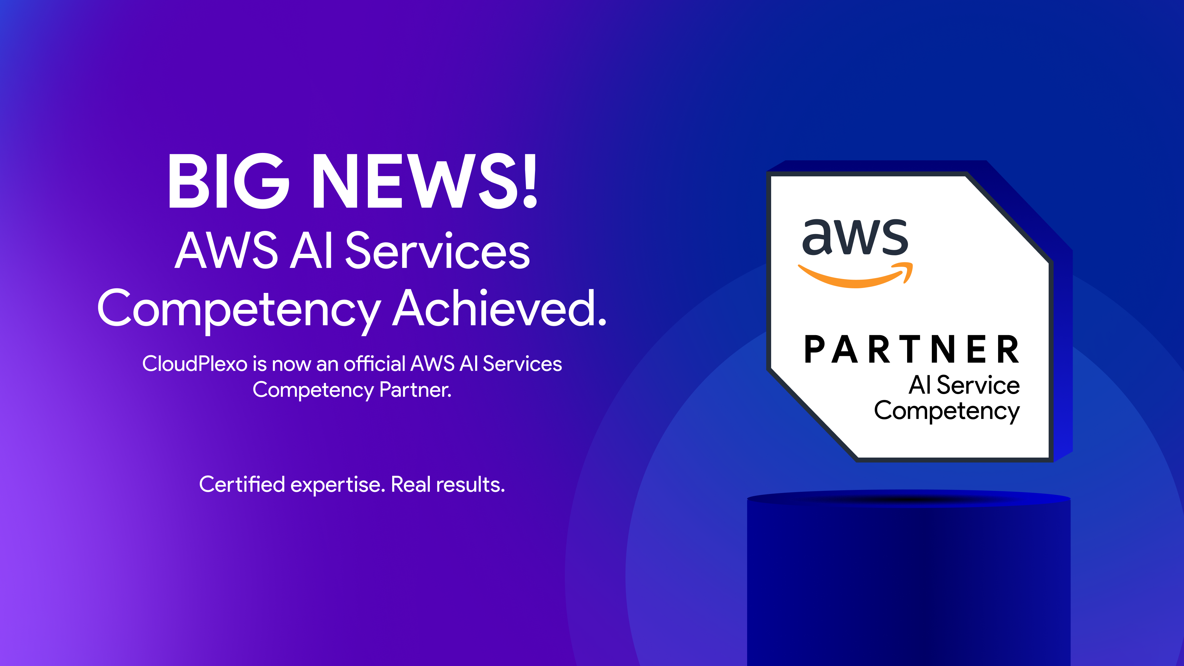 CloudPlexo Achieves AWS AI Services Competency for Agentic AI Consulting Services