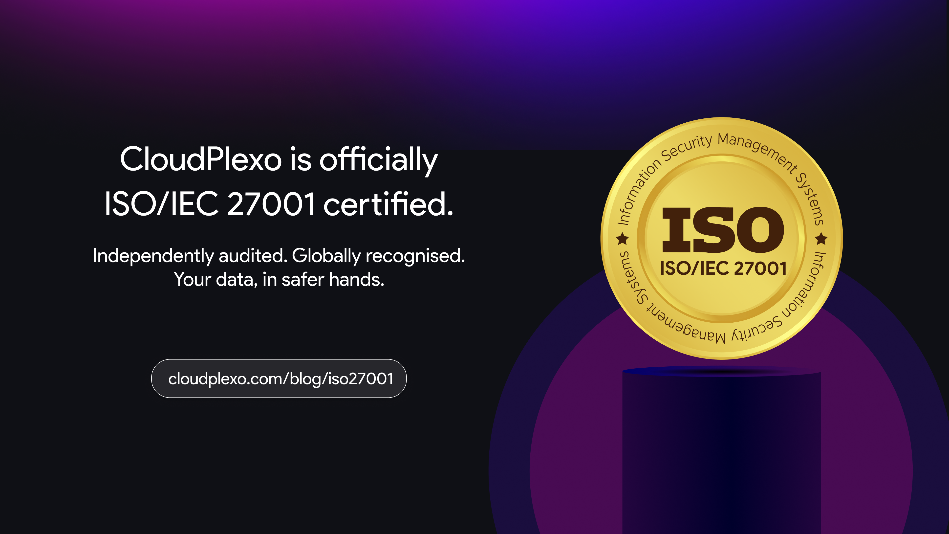 CloudPlexo Is Now ISO/IEC 27001:2022 Certified