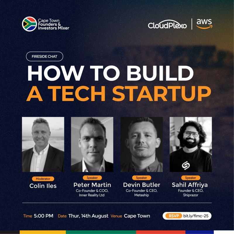 Cape Town Founders & Investors Mixer - CloudPlexo